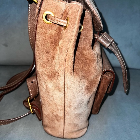 Rare Vintage 1970s Gucci Mini Bamboo Backpack - Picture 3 of 13